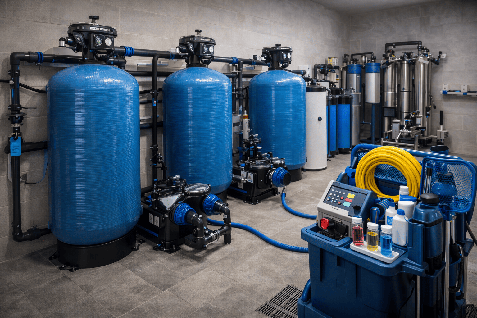 Havuz Ekipmanları ve Filtrasyon Sistemleri