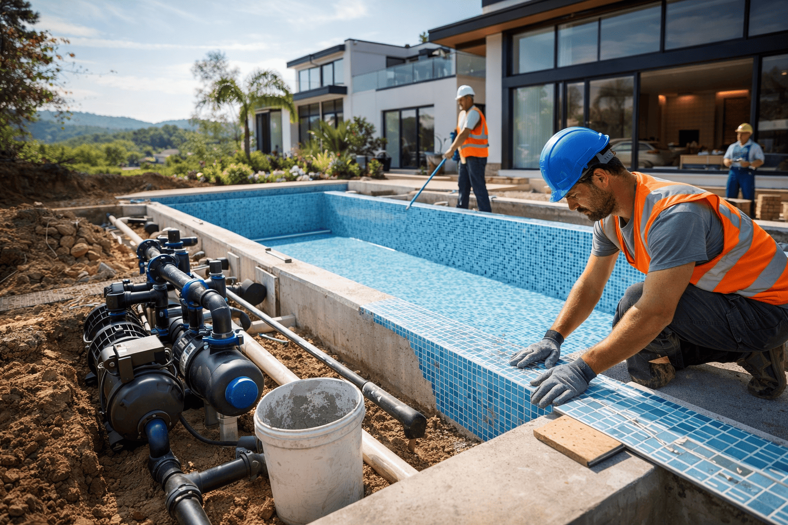 Yüzme Havuzu Yapımı